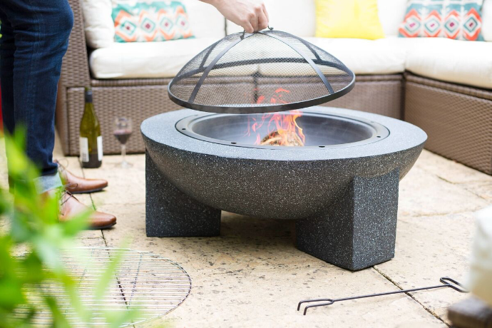 La Hacienda outdoor fire pit