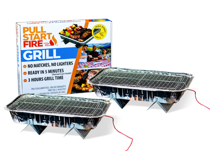 Pull Start Disposable Grill