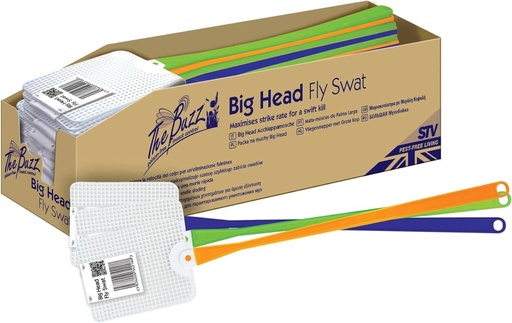 STV - Big Head Fly Swat - Assorted Colours