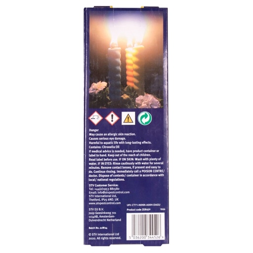 STV - Citronella Table Top Flares - Beach Party - 3-Pack