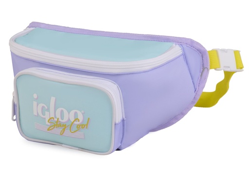 Igloo - Retro Fanny Pack Cooler Bag - Lilac DISC