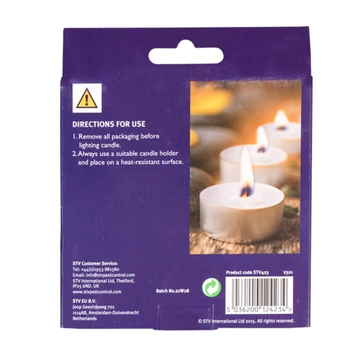 STV - Citronella Tealight - 18-Pack