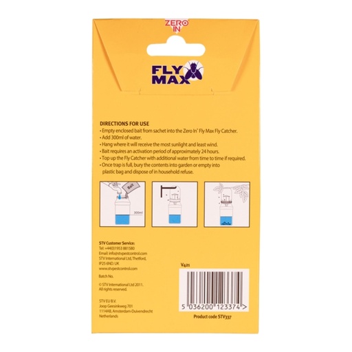 STV - Fly Catcher Bait Refill Sachet - 3-Pack