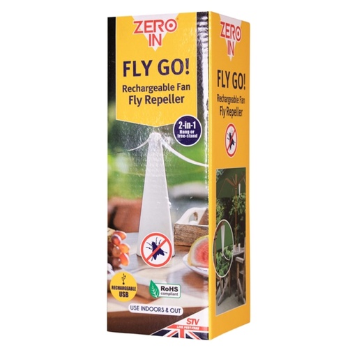 STV - Fly Go! USB Rechargeable Fan Repeller