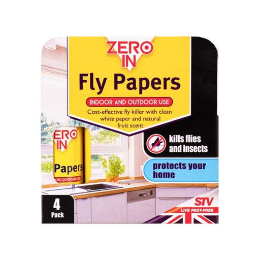 STV - Fly Papers - 4-Pack