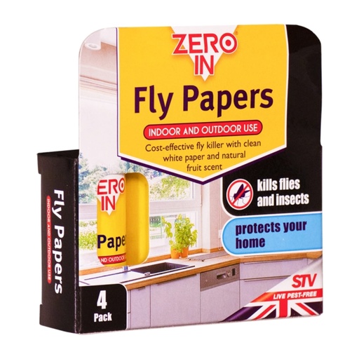 STV - Fly Papers - 4-Pack