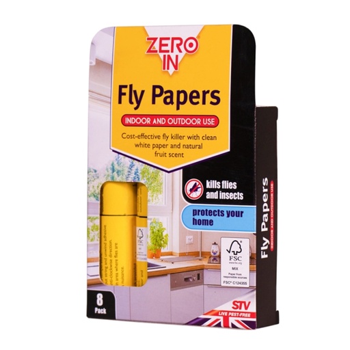 STV - Fly Papers FSC - 8-Pack