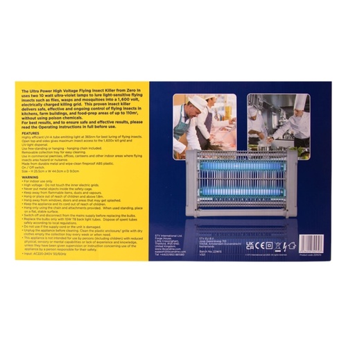 STV - High Voltage Flying Insect Killer