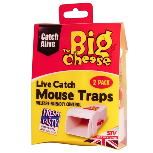 STV - Live Catch Mouse Trap - Twinpack
