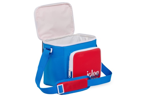 Igloo - Retro Square Lunch Bag - Red Star