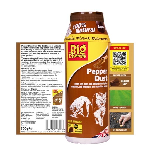 STV - Pepper Dust - 300g