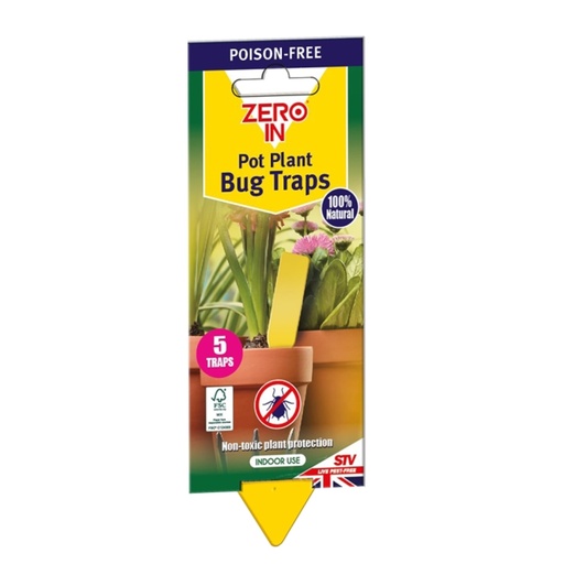 STV - Pot Plant Bug Trap - 5-Pack