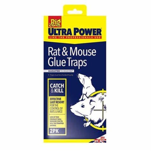 STV - Rat & Mouse Glue Traps - 2 Pack - EOL