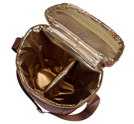 Igloo - Wine Tote Luxe - Cognac