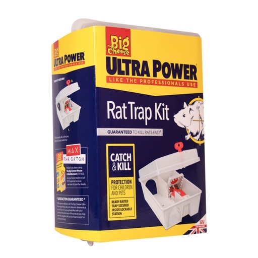 STV - Ready-Baited Rat Trap Kit