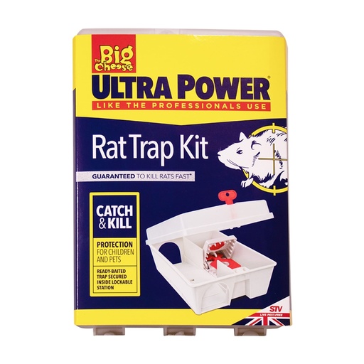 STV - Ready-Baited Rat Trap Kit