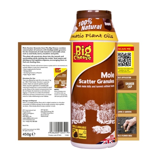 STV - Mole Scatter Granules - 450g