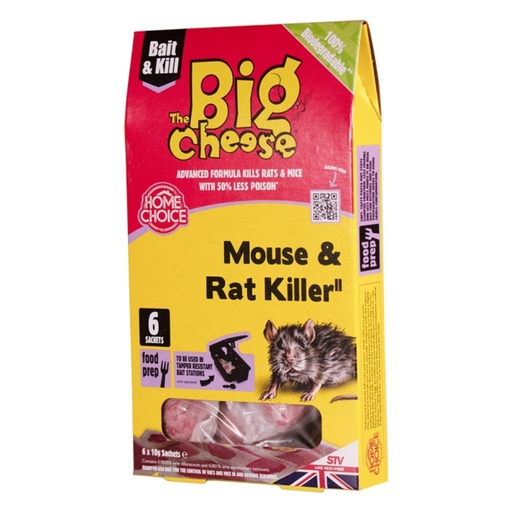 STV - Mouse & Rat Killer Pasta Sachet - 10g x 6