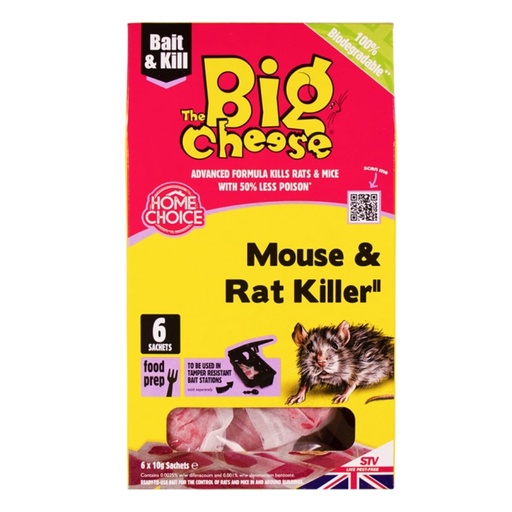 STV - Mouse & Rat Killer Pasta Sachet - 10g x 6