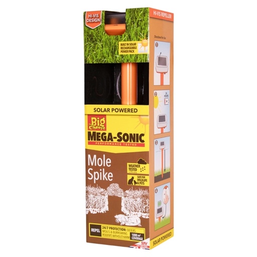 STV - Hi-Vis Mega-Sonic® Solar Mole Spike