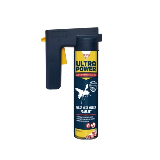 STV - Hornet & Wasp Nest Killer Foam - 600ml Trigger Aerosol