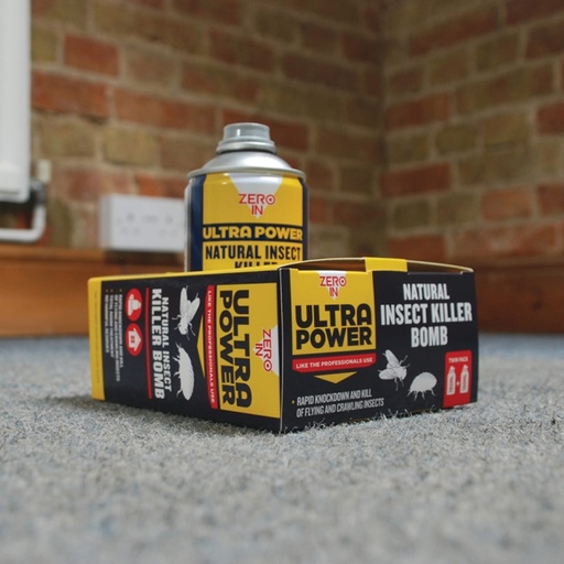 STV - Natural Insect Killer Bomb - 150ml One-Shot Aerosol - Twinpack