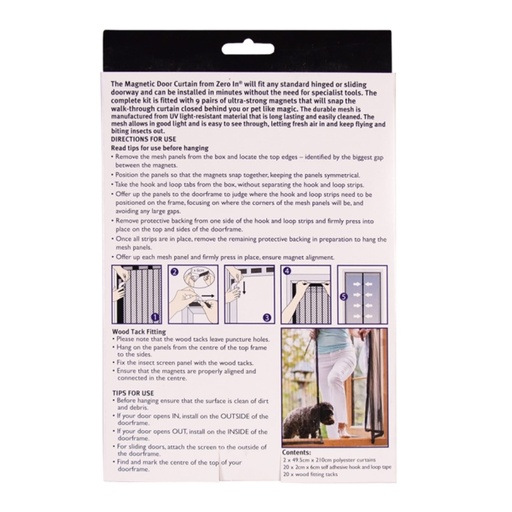 STV - Magnetic Doorway Curtain