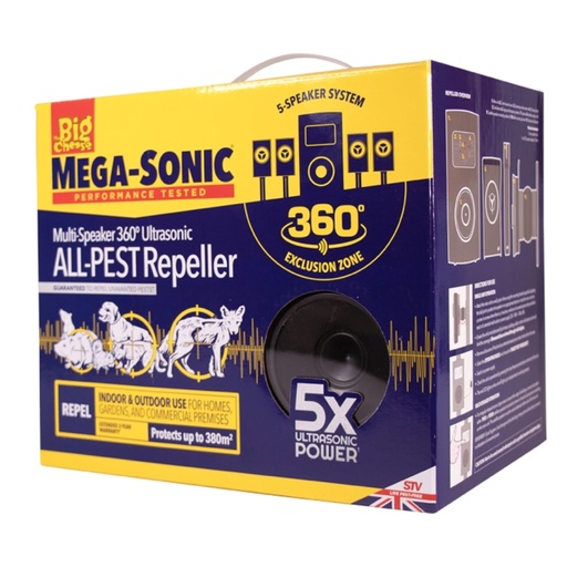 STV - Mega-Sonic® Multi-Speaker ALL-PEST Repeller