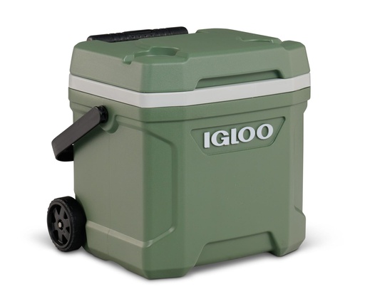 Igloo - Ecocool Latitude 16 Roller Cooler - Vintage Green DISC