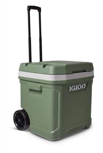 Igloo - Ecocool Latitude 60 Qt Roller Cooler - Vintage Green - DISC