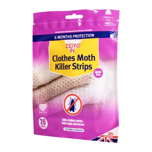 STV - Clothes Moth Killer Strip - 20-Pack