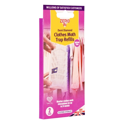 STV - Demi-Diamond Clothes Moth Killer Refill - Twinpack
