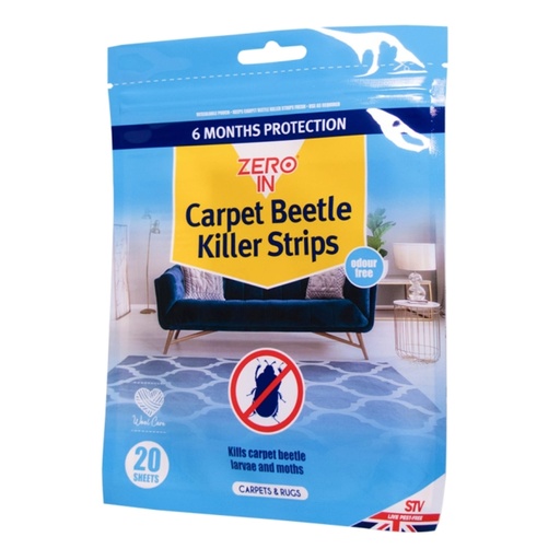 STV - Carpet Beetle & Moth Killer Strip - 20-Pack