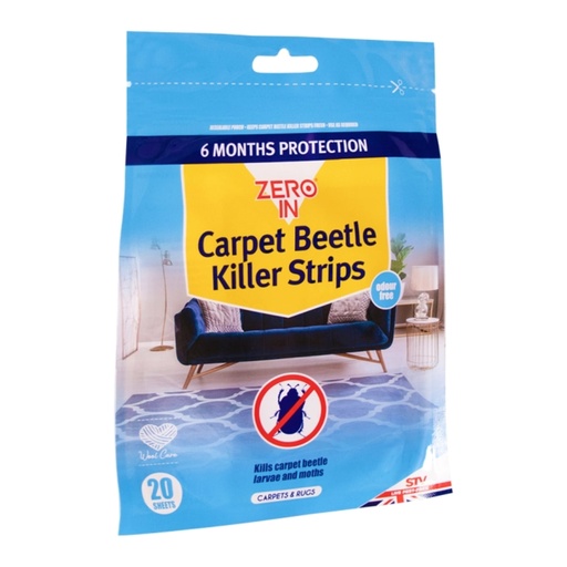 STV - Carpet Beetle & Moth Killer Strip - 20-Pack