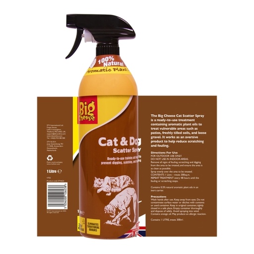 STV - Cat & Dog Scatter Spray - 1L RTU