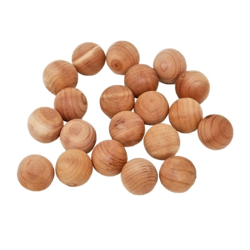 STV - Cedarwood Moth Repellent Ball - 20-Pack