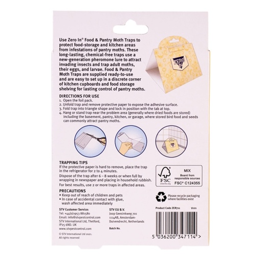 STV - Food & Pantry Moth Trap - Twinpack