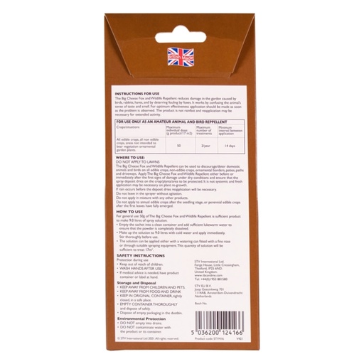 STV - Fox & Wildlife Repellent Sachet - 50g x 2