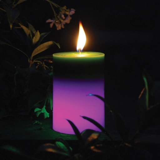 STV - Citronella Colour-Change Pillar Candle