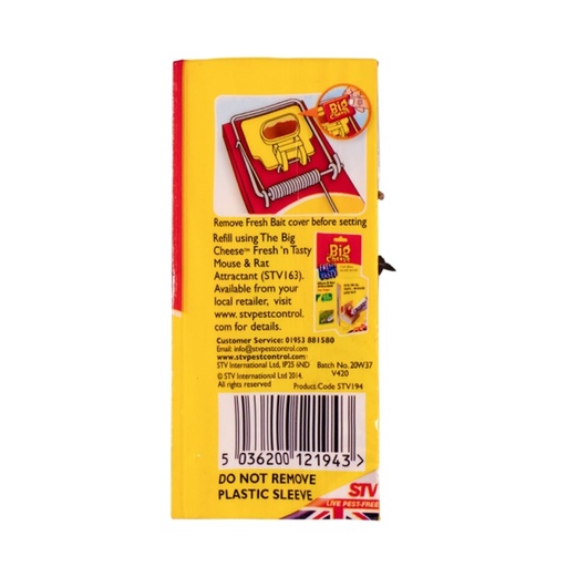STV - Fresh Baited Mouse Trap
