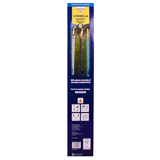 STV - Citronella Garden Flares - Close to Home - 12-Pack