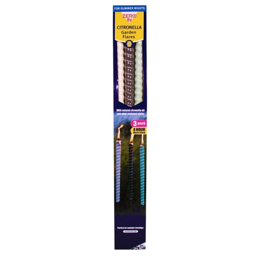 STV - Citronella Garden Flares - Close to Home - 3-Pack