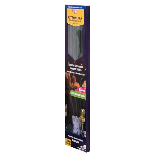 STV - Citronella Garden Incense Stick - 6-Pack