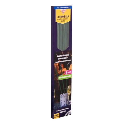 STV - Citronella Garden Incense Stick - 6-Pack