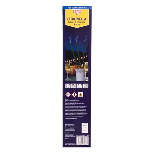 STV - Citronella Garden Incense Stick - 6-Pack