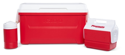Igloo - Laguna 48 With Playmate Mini & Legend 1 Qt - Red Star