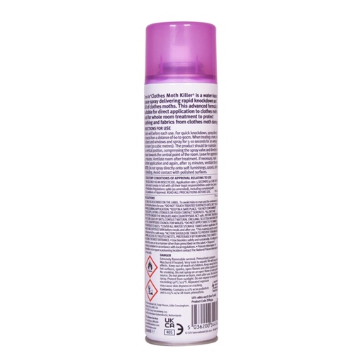 STV - Clothes Moth Killer - 300ml Aerosol