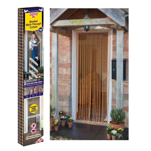 STV - Bamboo Beaded Door Curtain - 45 String - Assorted Colours