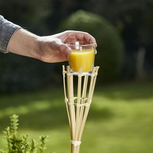 STV - Bamboo Torch with Citronella Candle