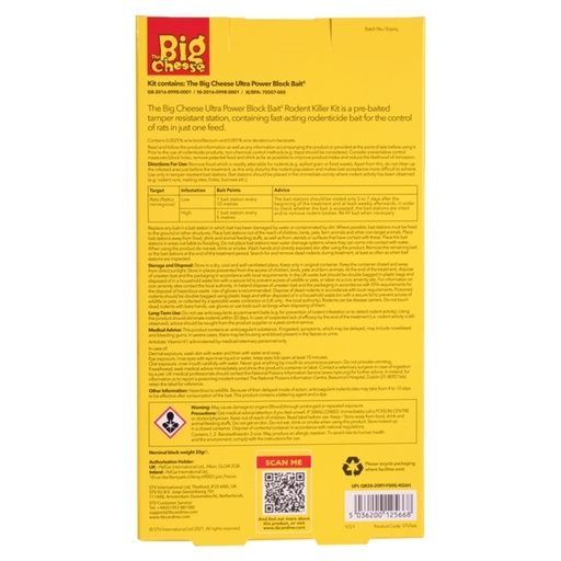 STV - Block Bait Rodent Killer Kit